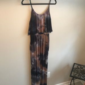 White Birch Tie Dye Maxi